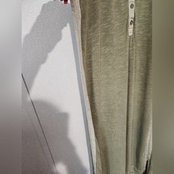 Anthropologie Saturday Sunday Grern Sleeveless Button Front Maxi Dress S… - Picture 3 of 7